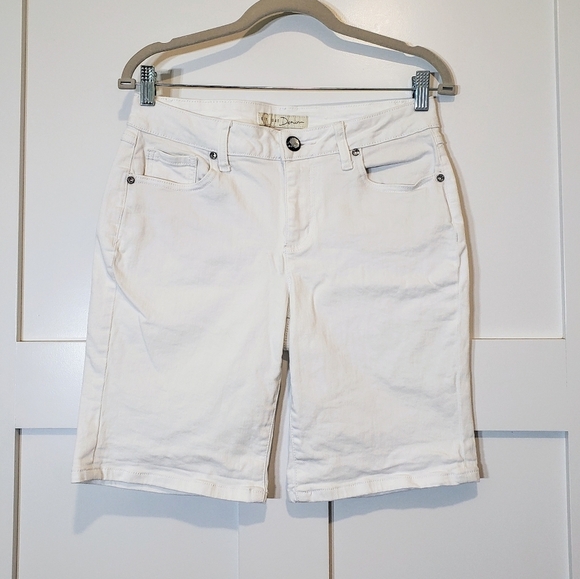 Est. 1946 (Lot of 2) Bermuda Shorts Stretch Blue White Patriotic Sz 8 Patriotic - Picture 3 of 16